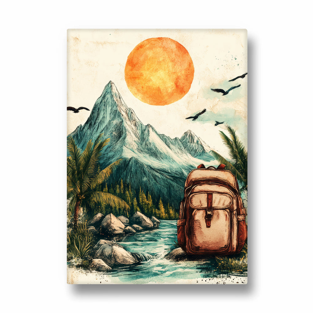 Summit Wanderer Escape - Travel Wall Art