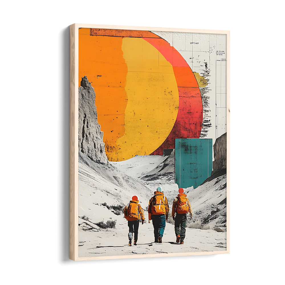 Sunbound Desert Expedition - Travel Wall Art