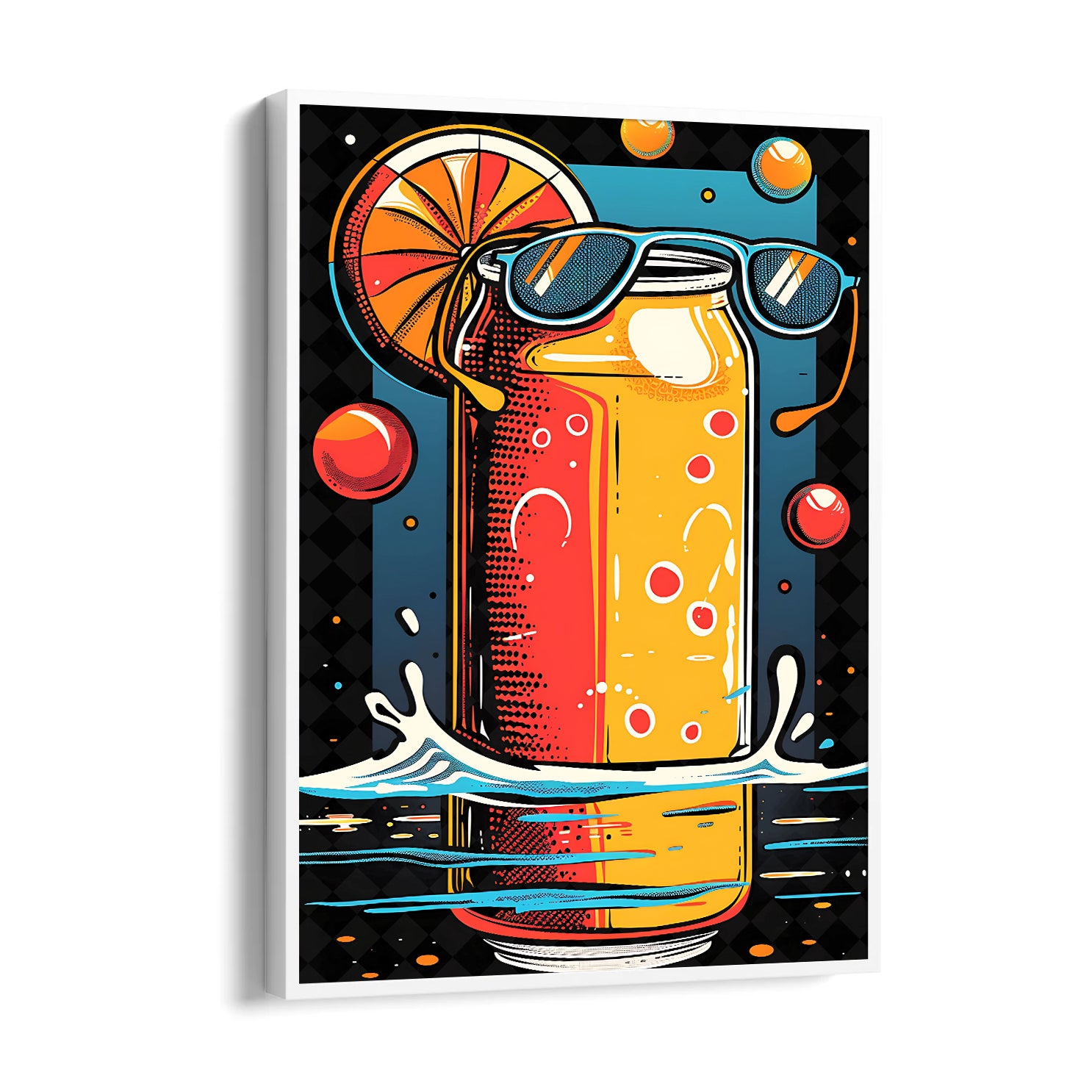 Sunset Citrus Cooler - Food & Bar Wall Art