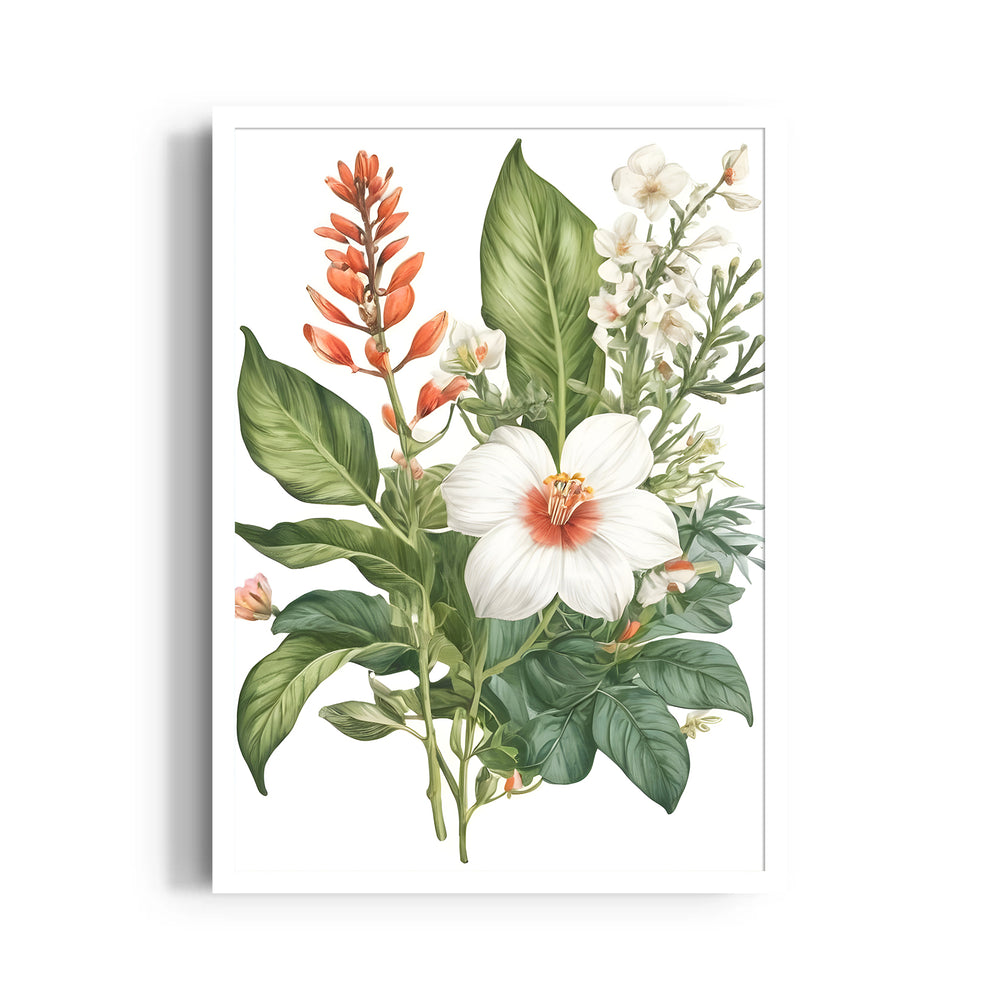 Tropical Ginger Lily - Botanical Wall Art