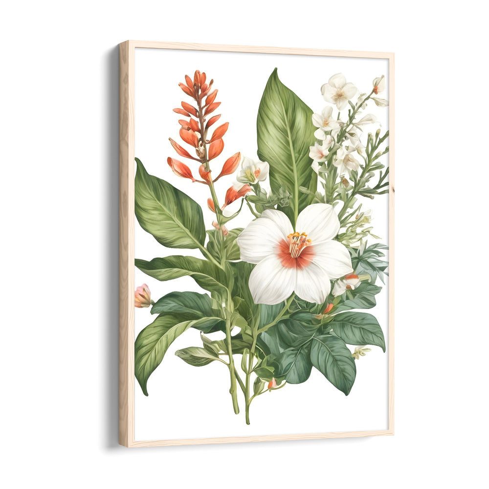 Tropical Ginger Lily - Botanical Wall Art