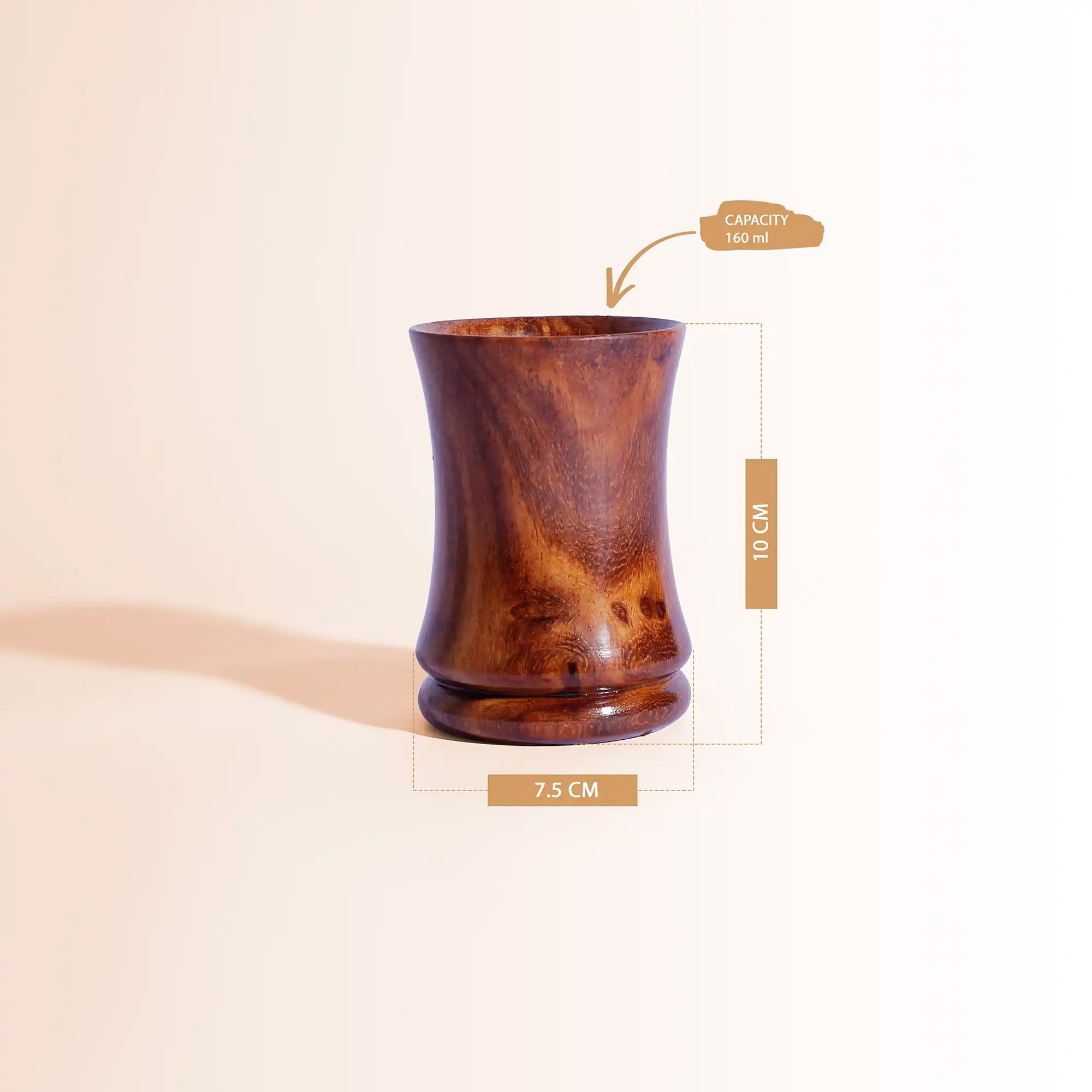 Artisan Wood Wine Cup