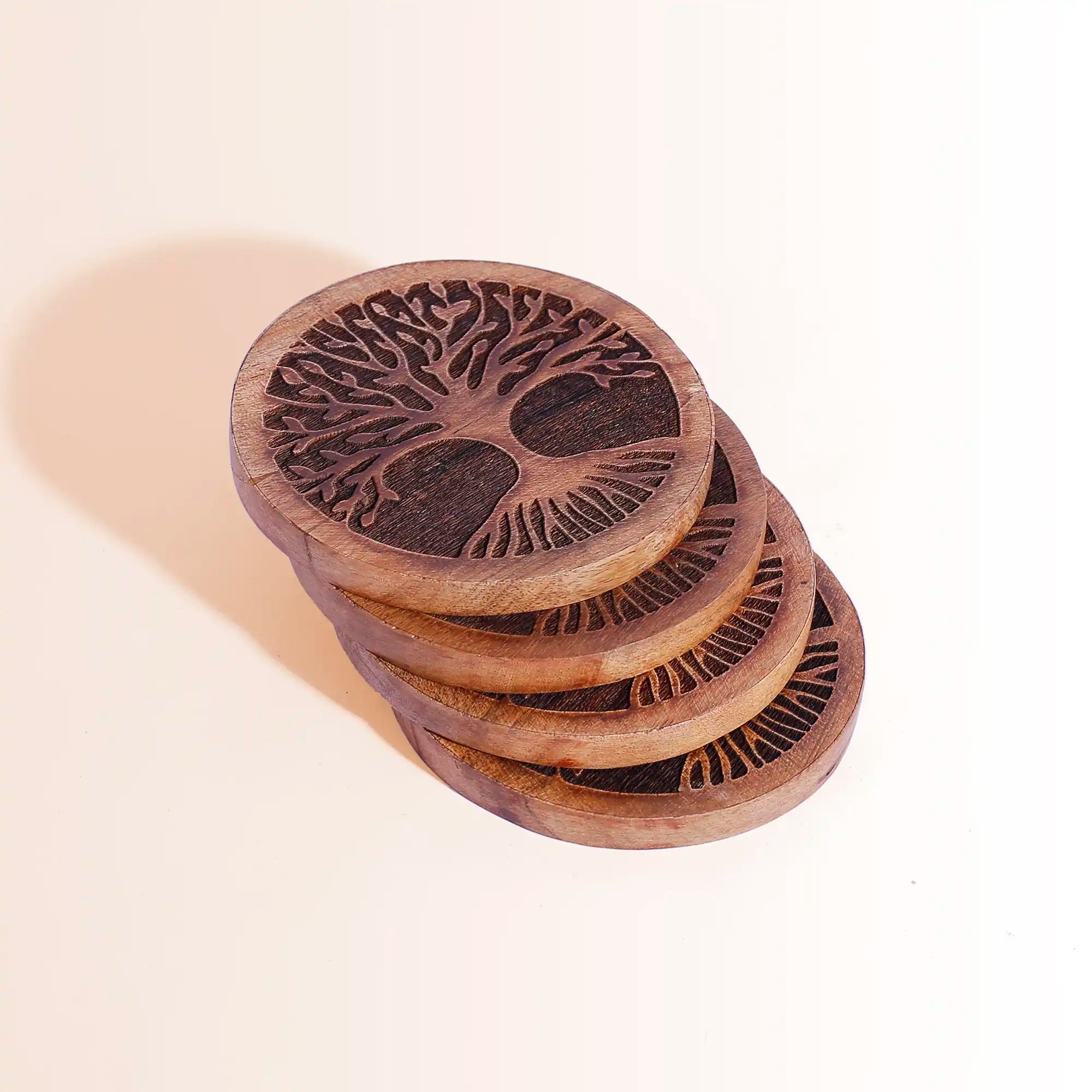 Tree of Life Print Coaster