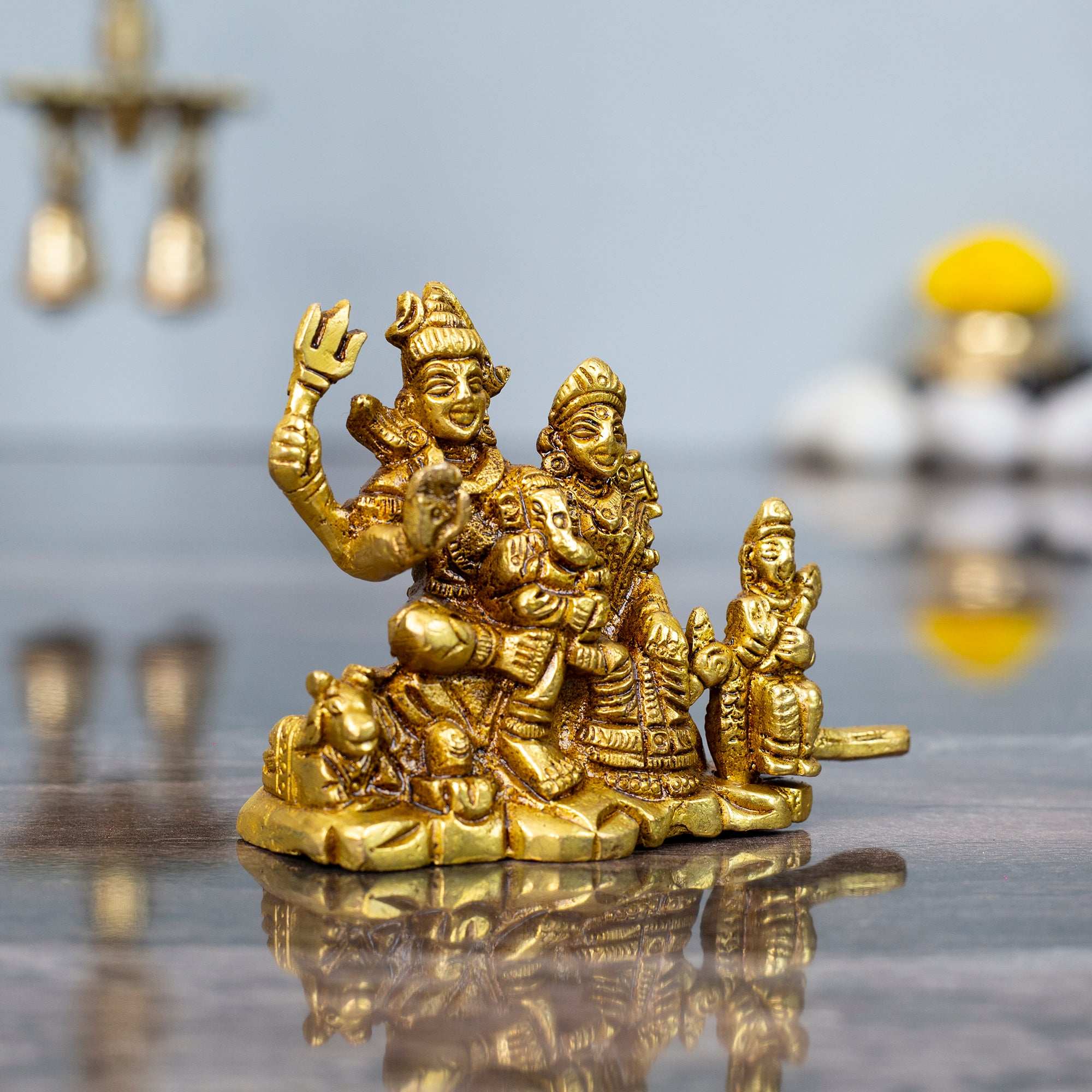 Divine Family of Shiva, Parvati, Ganesha & Kartikeya