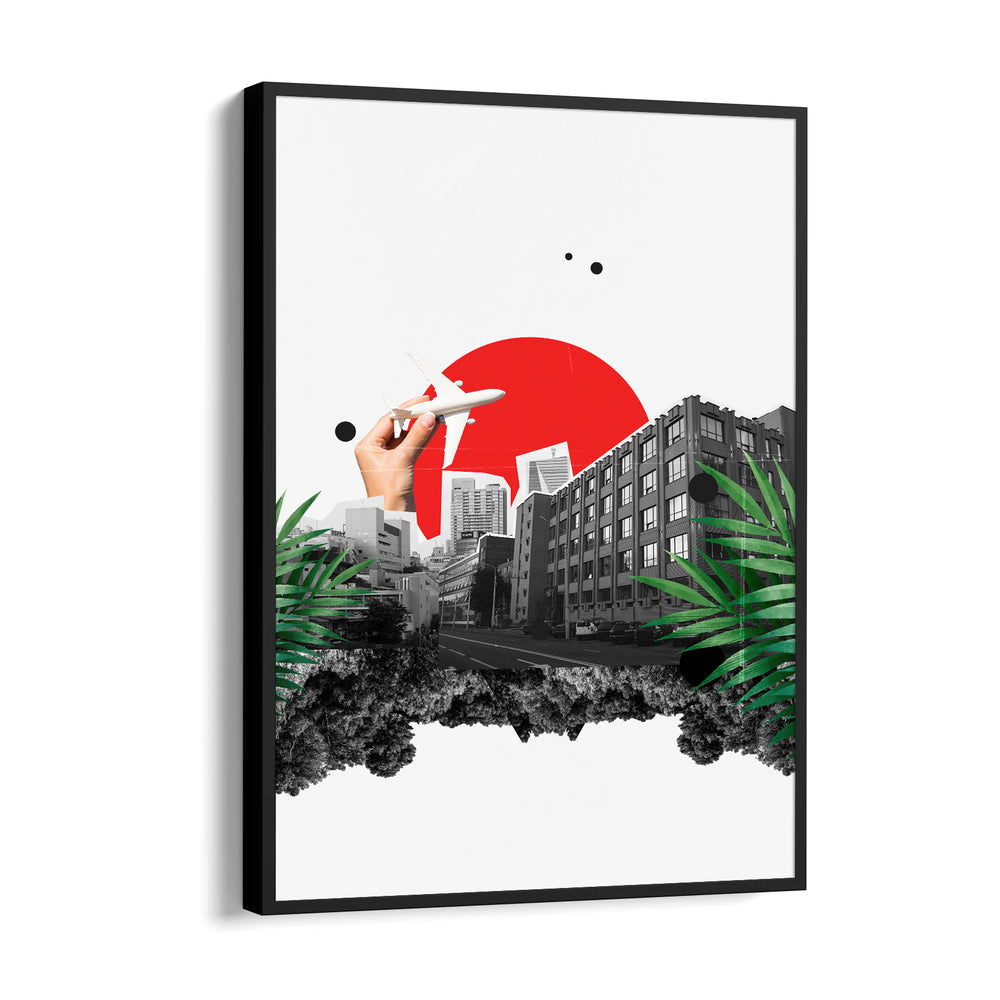 Urban Escape Collage - City Wall Art