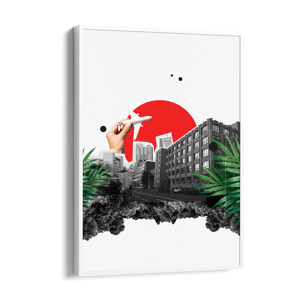 Urban Escape Collage - City Wall Art