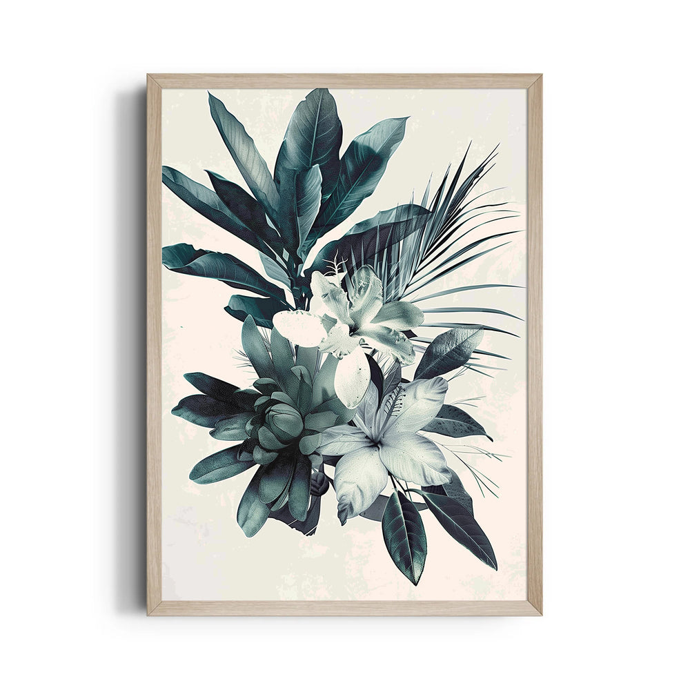 Verdant Orchid Reverie - Botanical Wall Art