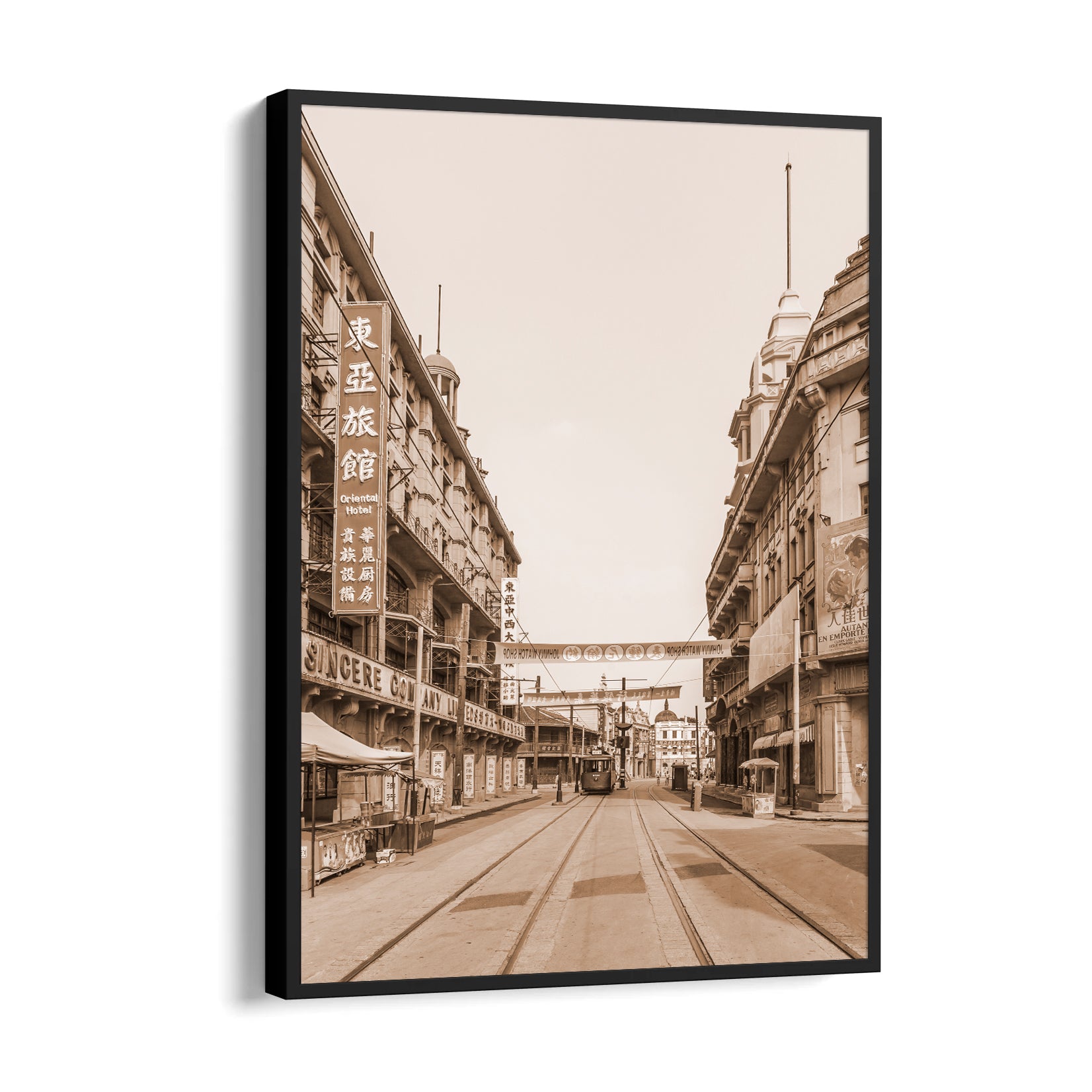 Vintage Chinatown Avenue - City Wall Art