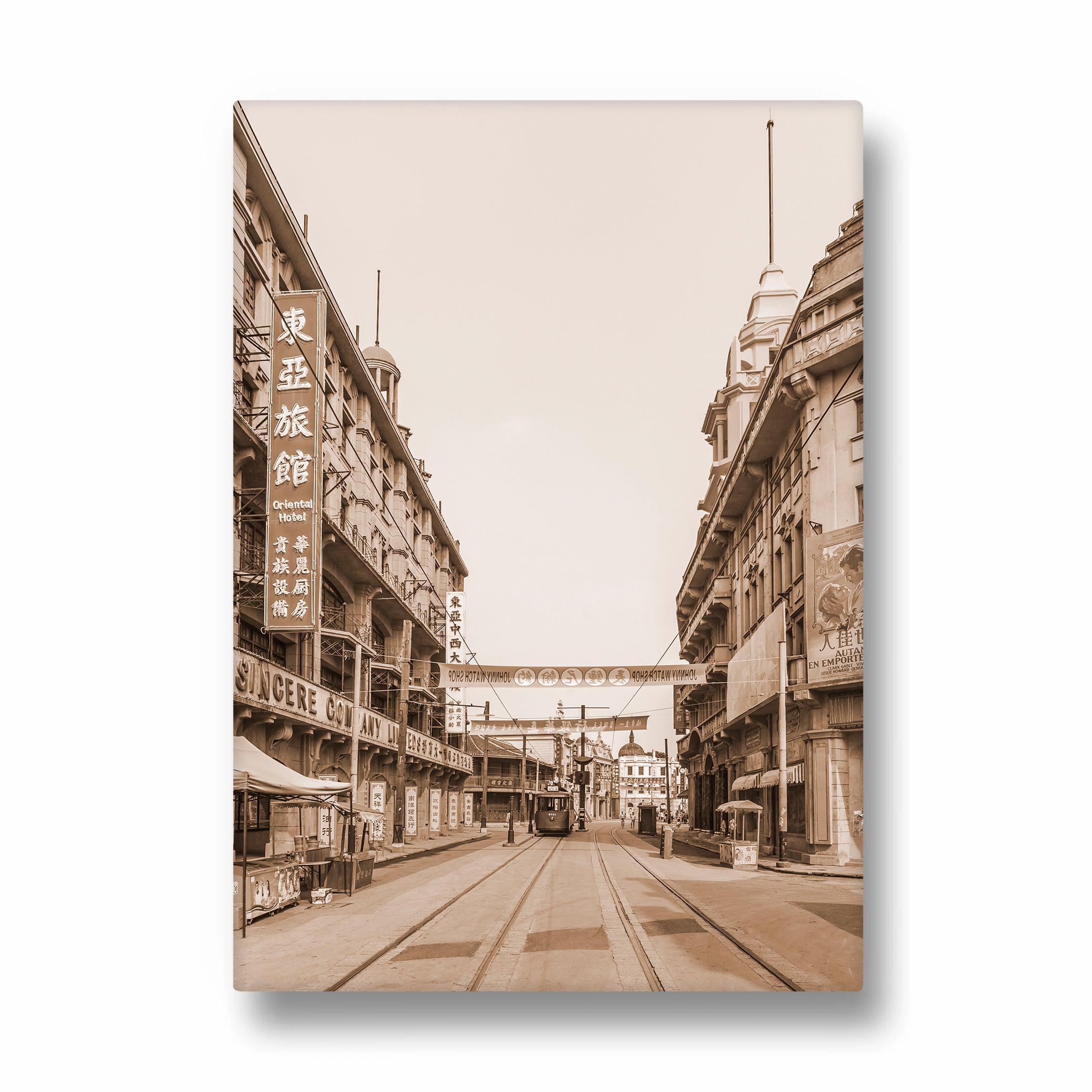 Vintage Chinatown Avenue - City Wall Art
