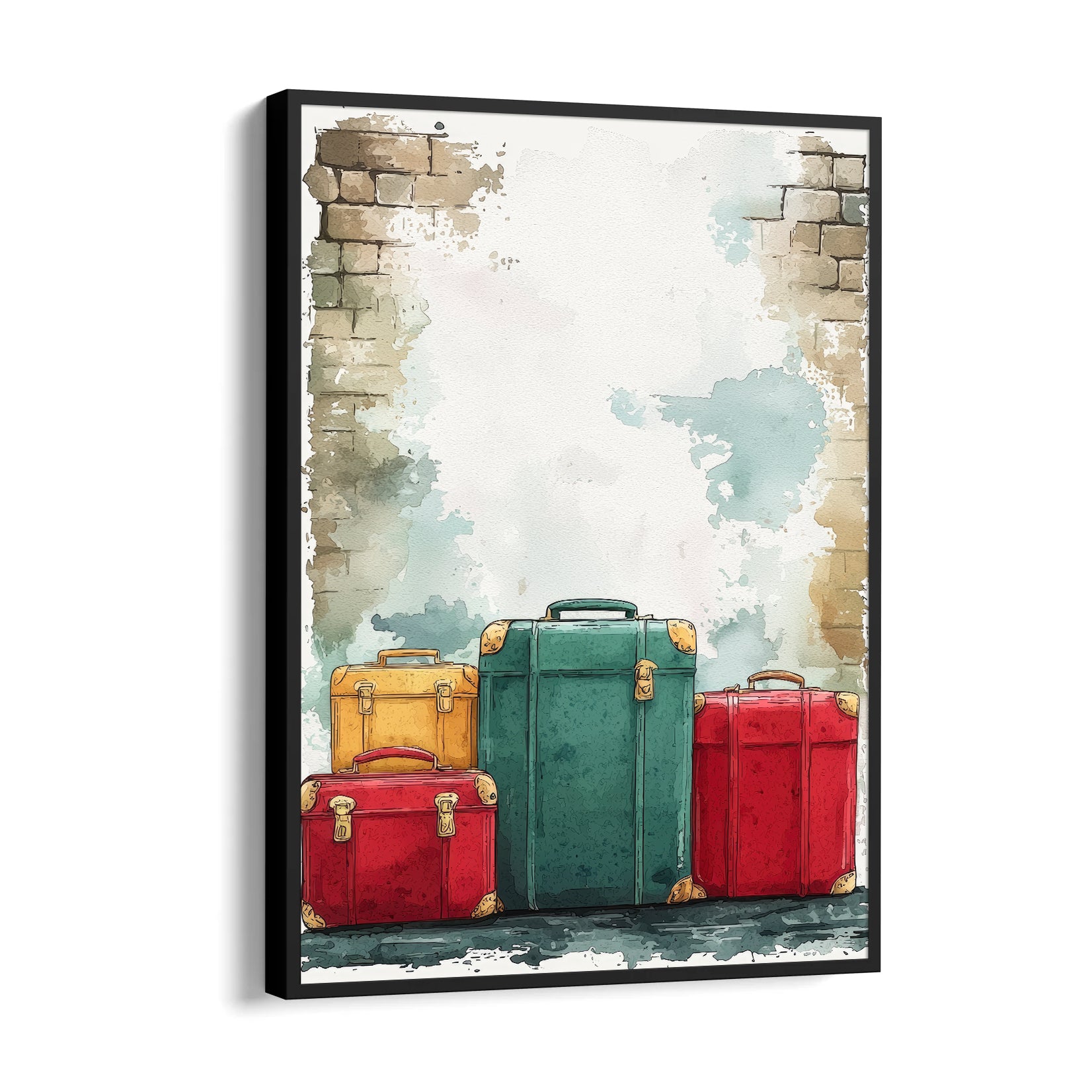 Vintage Journey Luggage - Travel Wall Art