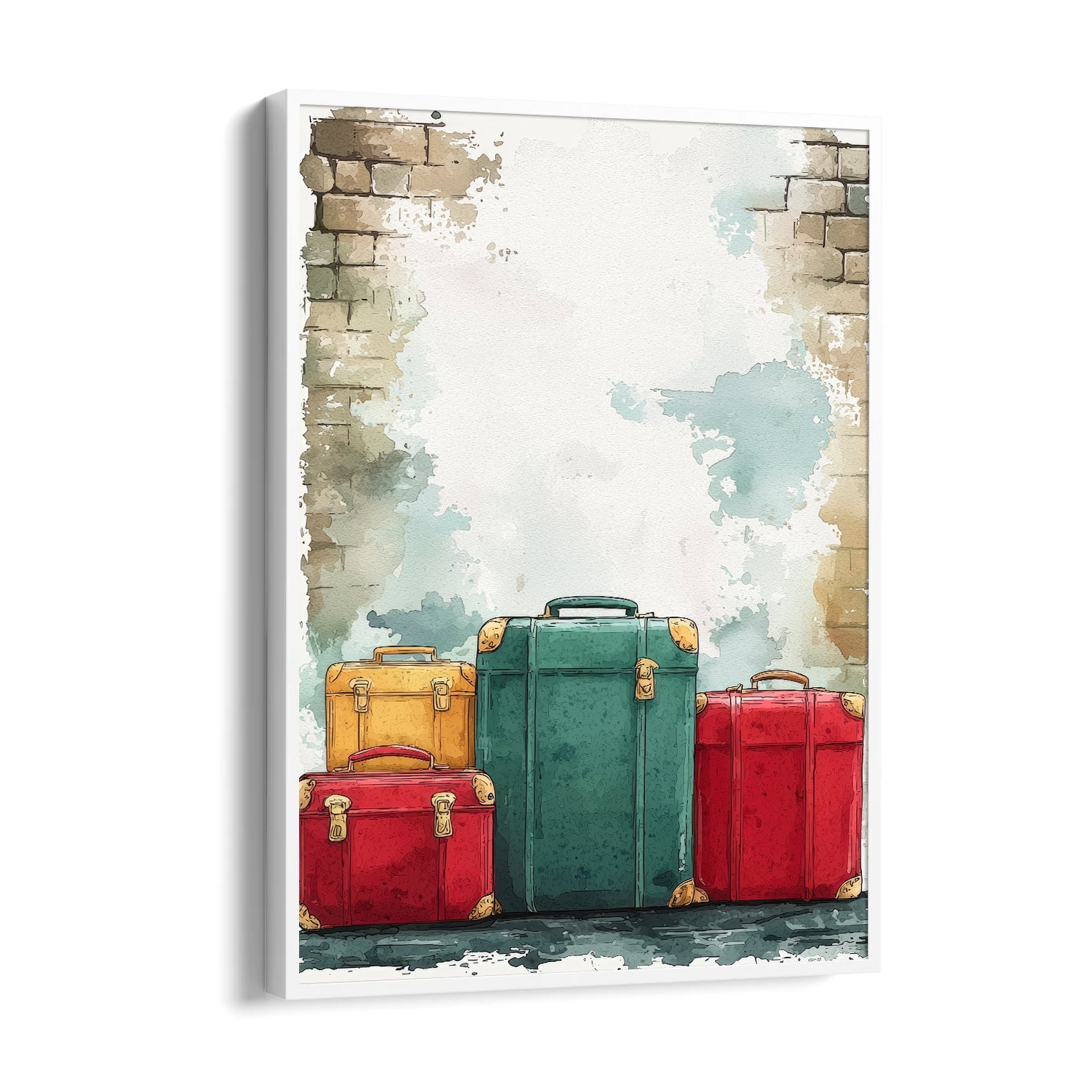 Vintage Journey Luggage - Travel Wall Art