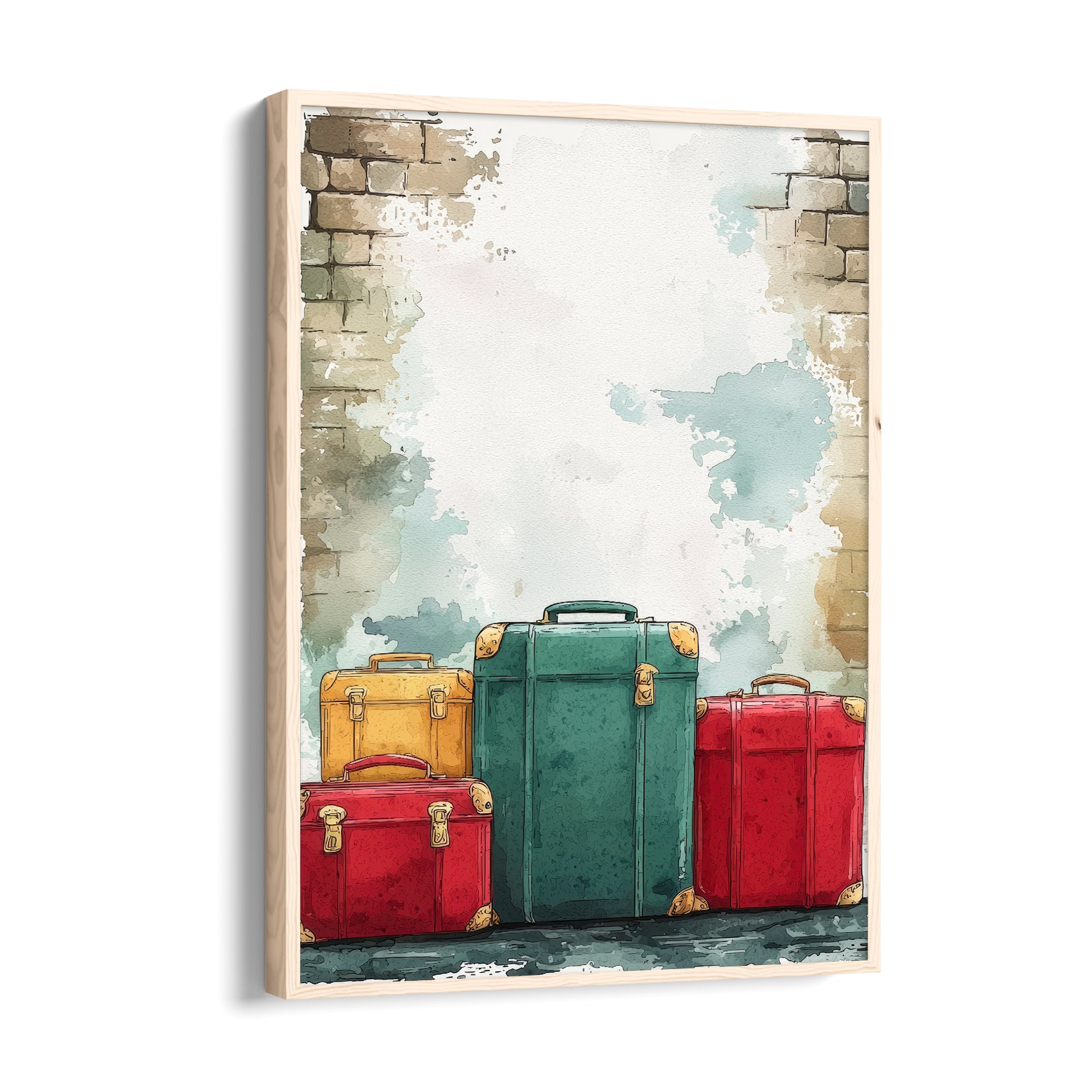 Vintage Journey Luggage - Travel Wall Art