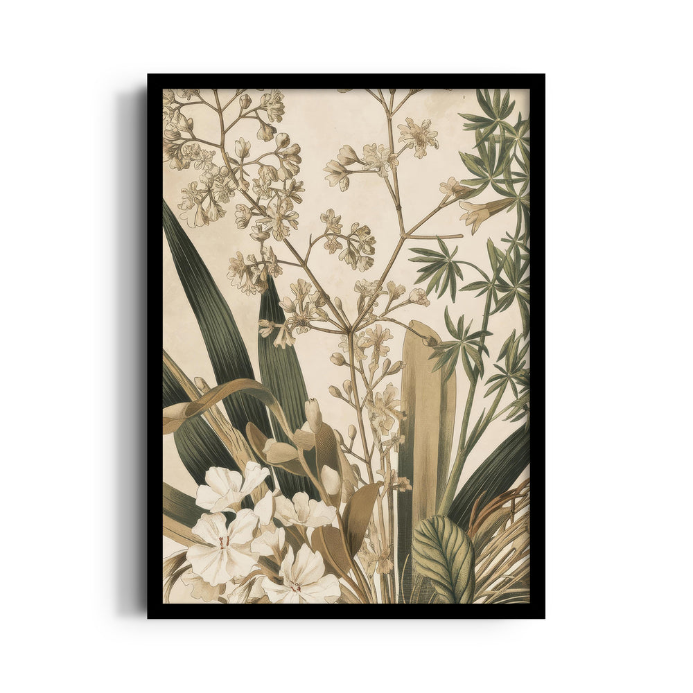 Vintage Meadow Botanica - Botanical Wall Art