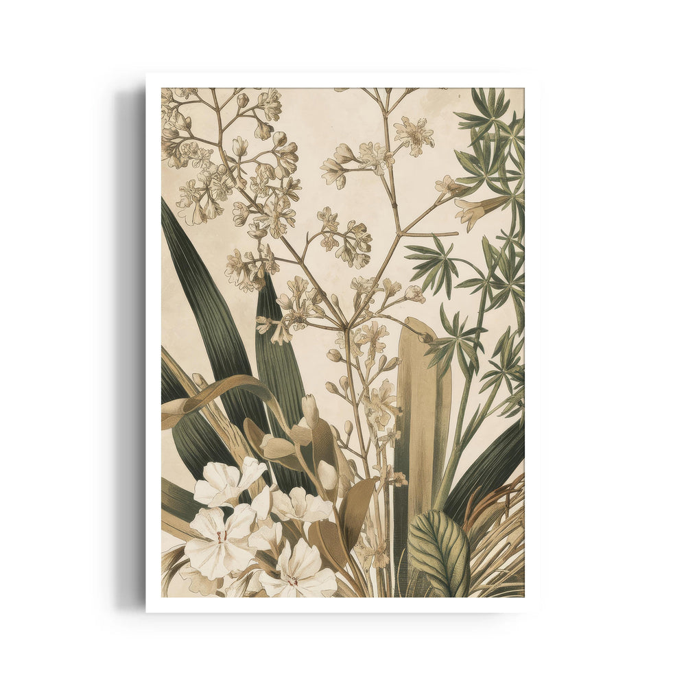 Vintage Meadow Botanica - Botanical Wall Art