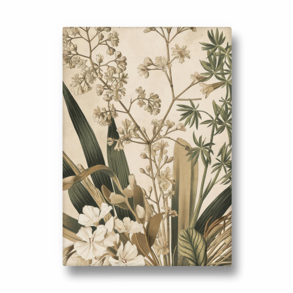 Vintage Meadow Botanica - Botanical Wall Art