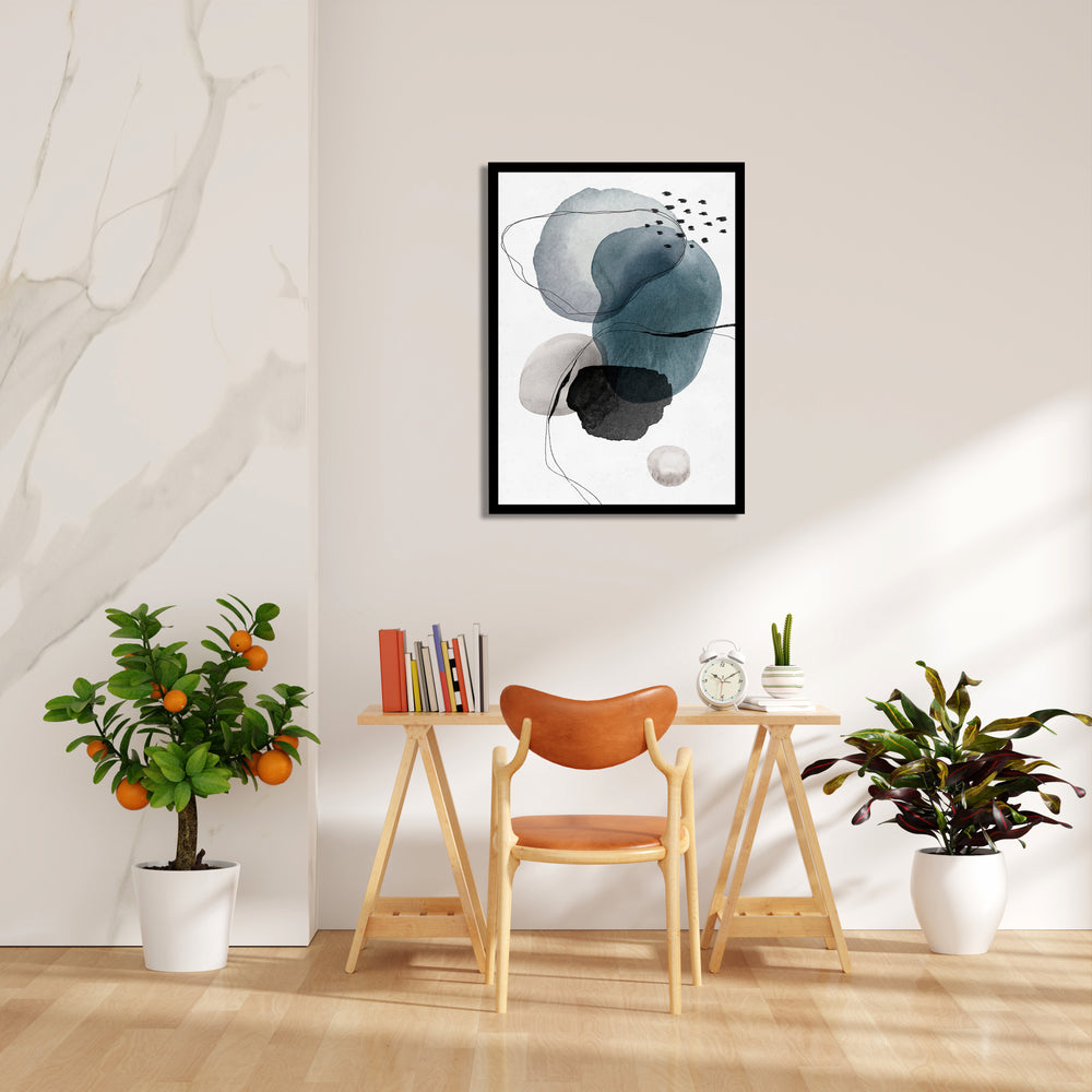 Silent Drift Balance - Abstract Modern Art