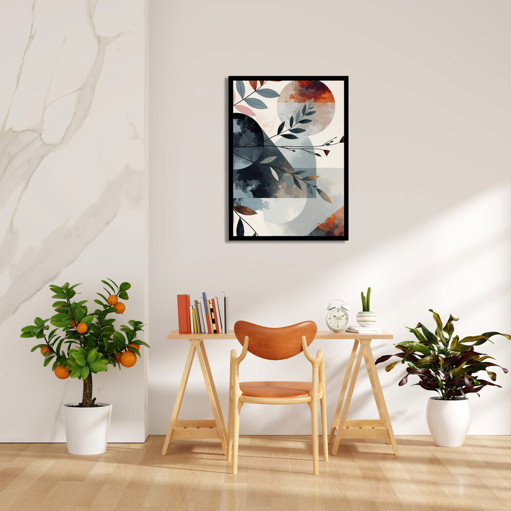 Midnight Horizon Botanica - Abstract Modern Art