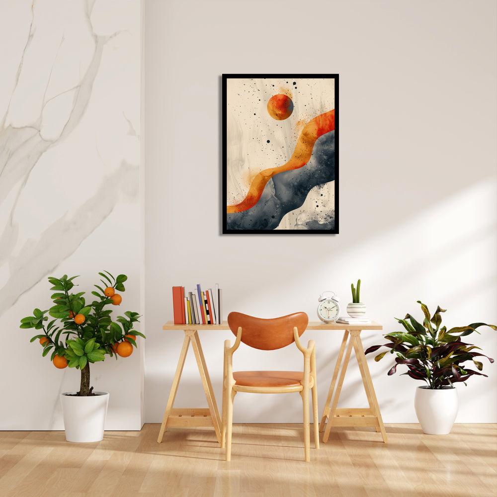 Solar Drift Confluence - Abstract Modern Art