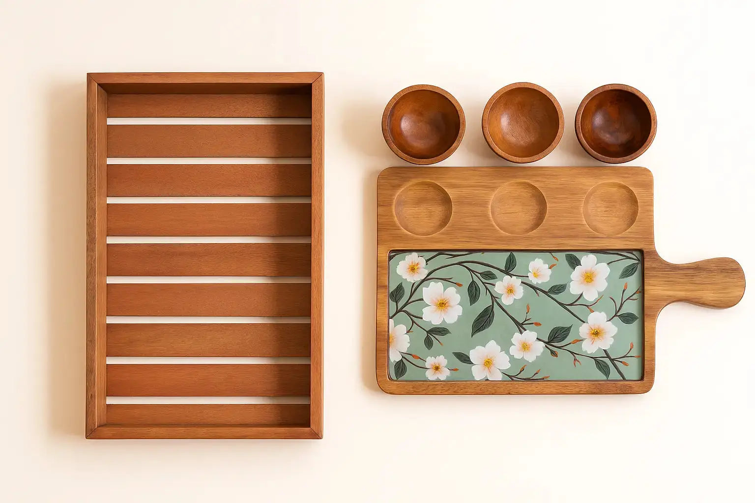 Creative Ways to Use Wooden Trays Beyond Serving
