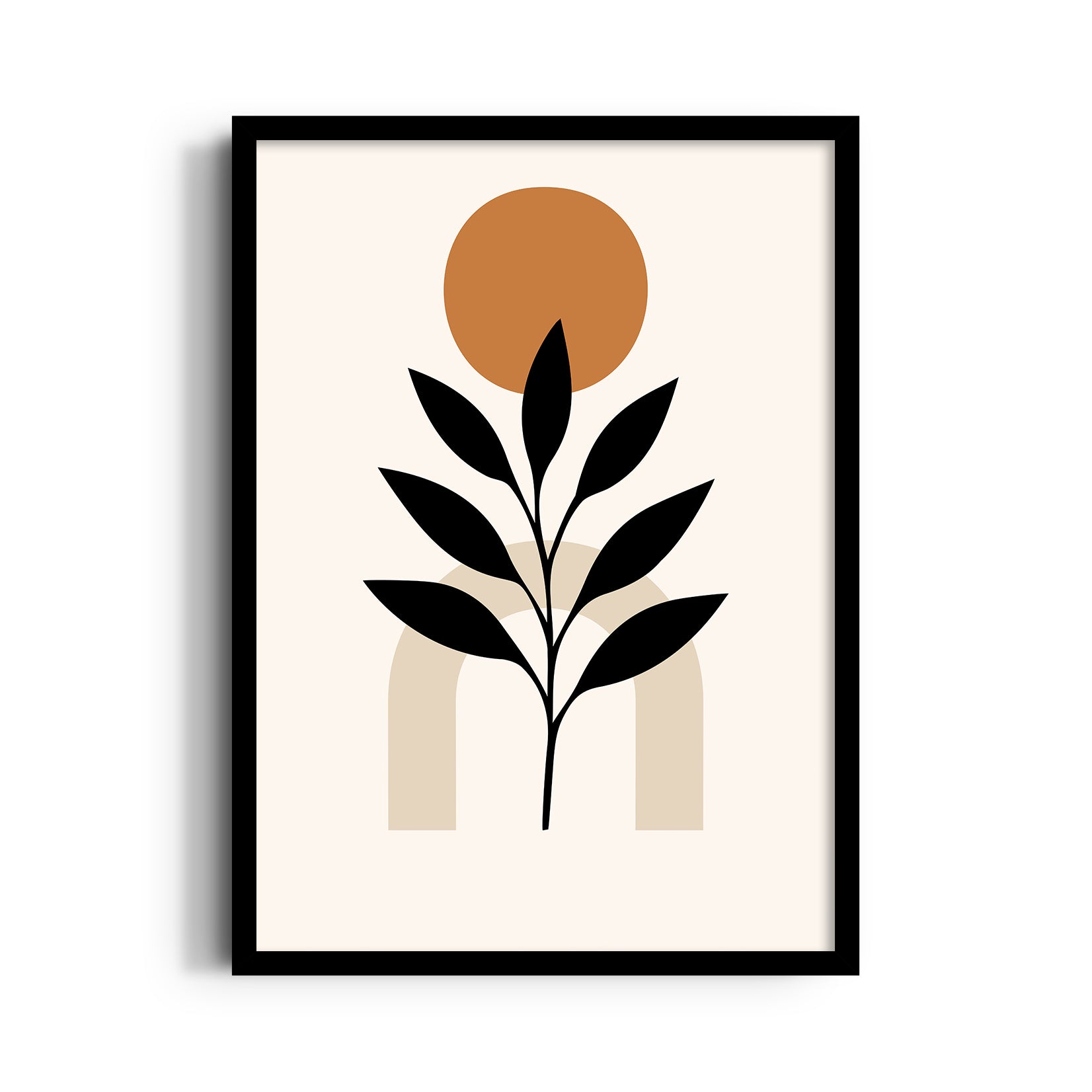 Minimal Boho Botanical Arch ??? Boho Modern Wall Art