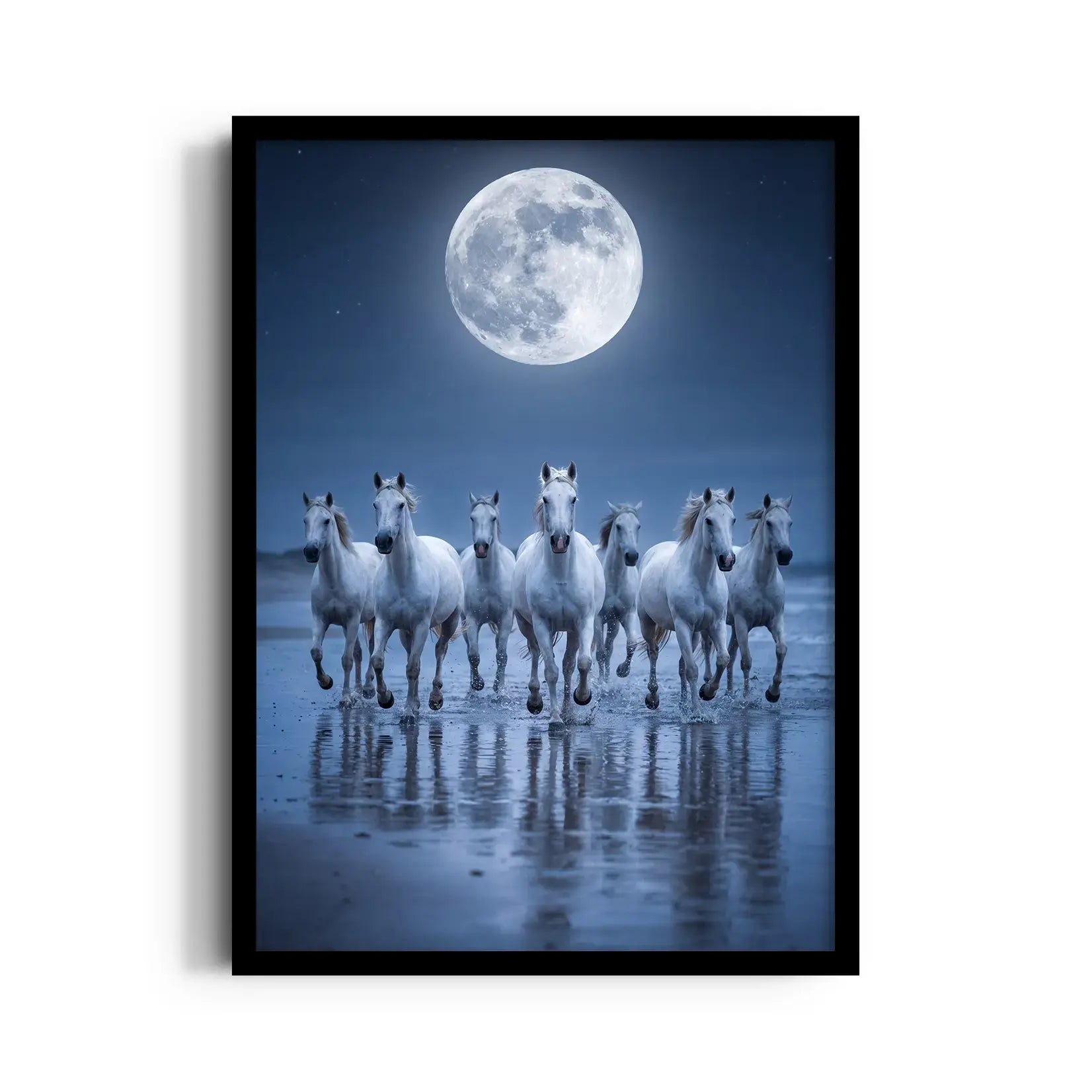 Chandra Prosperity — 7 Horses Vastu Art