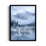 Mystic Summit Flow — 7 Horses Vastu Art