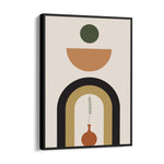 Boho Arch Vase Composition - Boho Modern Wall Art
