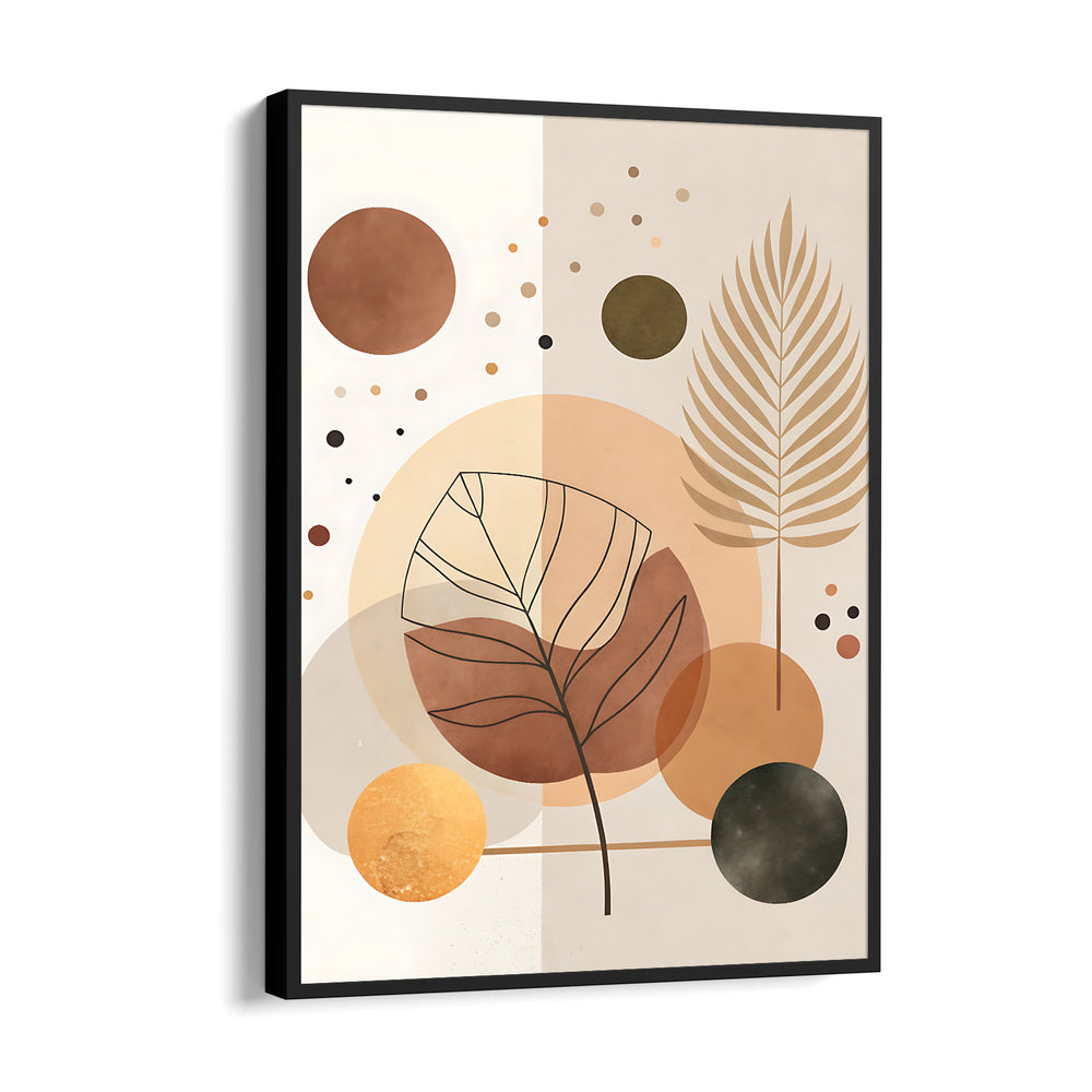 Boho Botanical Geometry - Boho Modern Wall Art