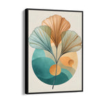 Boho Ginkgo Botanical Abstract – Boho Modern Wall Art