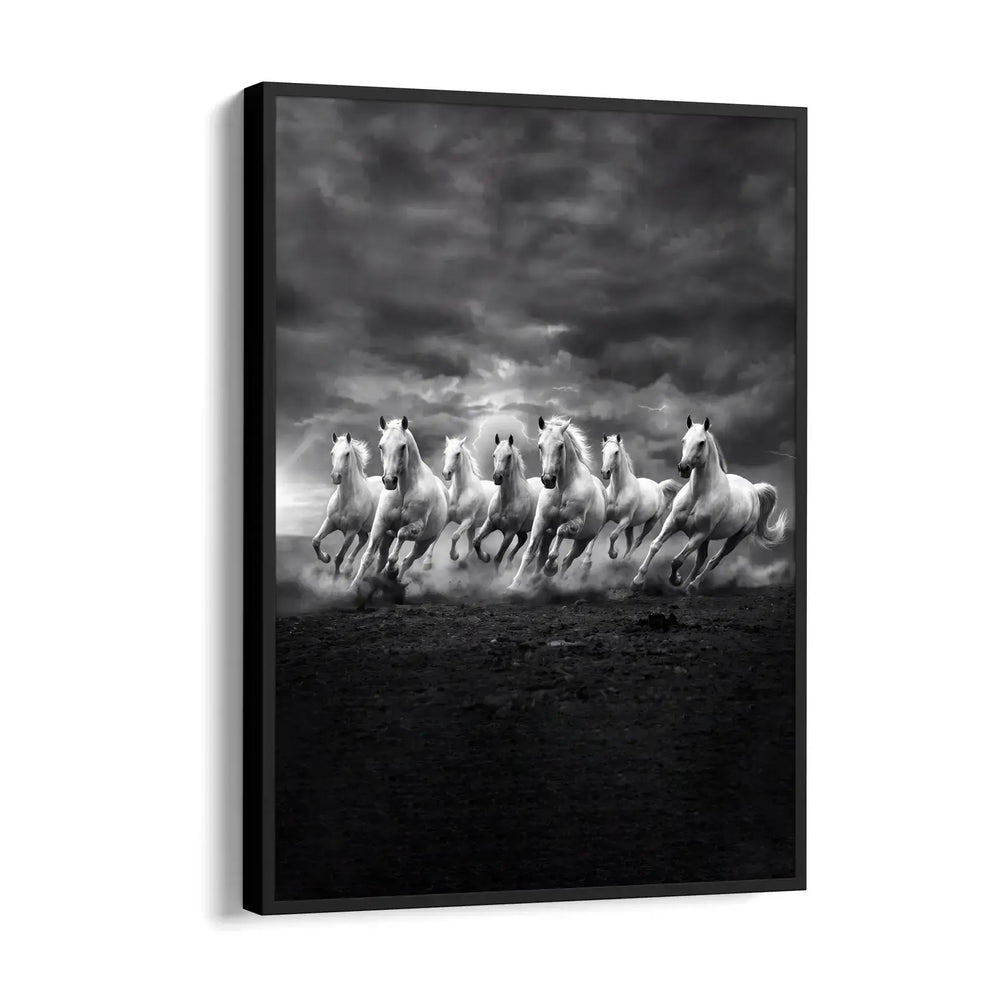 Stormchaser Gallop — 7 Horses Wall Art
