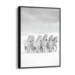 Winter Tundra Strength — 7 Horses Vastu Art