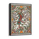 Madhubani — 7 Horses Vastu Art