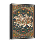 Kalamkari — 7 Horses Vastu Art