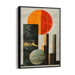 Solar Monolith Convergence - Abstract Modern Art