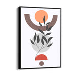 Boho Celestial Botanical Geometry - Boho Modern Wall Art