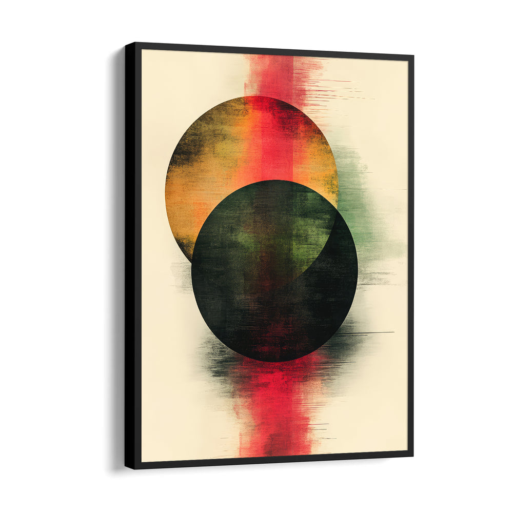 Eclipse Ember Alignment - Abstract Modern Art