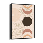 Boho Celestial Palm Abstract - Boho Modern Wall Art