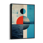 Horizon Divide Harmony - Abstract Modern Art