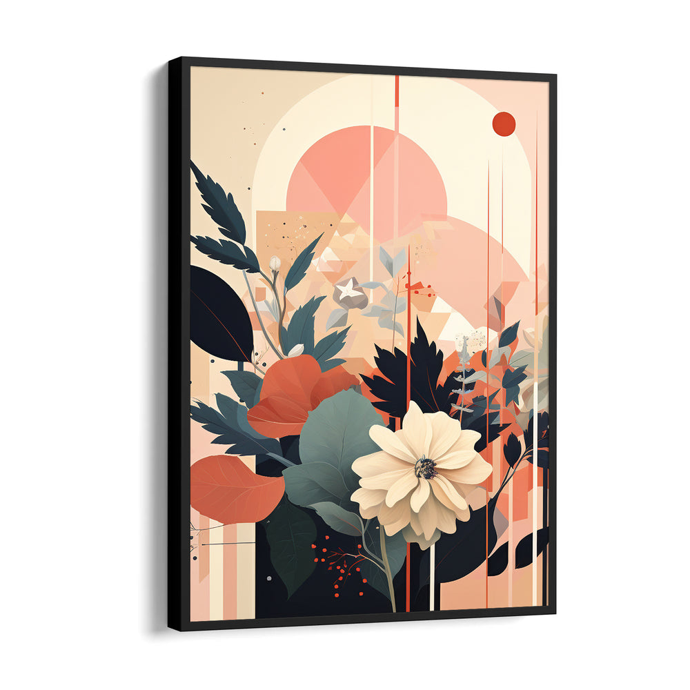 Blush Garden Radiance - Abstract Modern Art