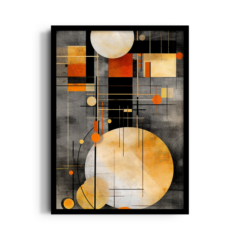 Golden Nexus Geometry - Abstract Modern Art