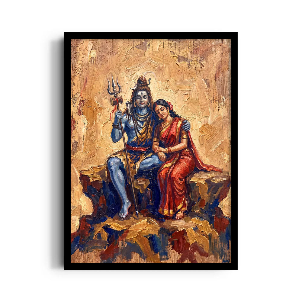 Eternal Embrace Impasto