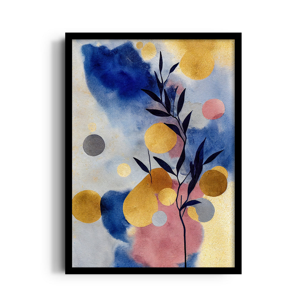 Celestial Bloom Echo - Abstract Modern Art