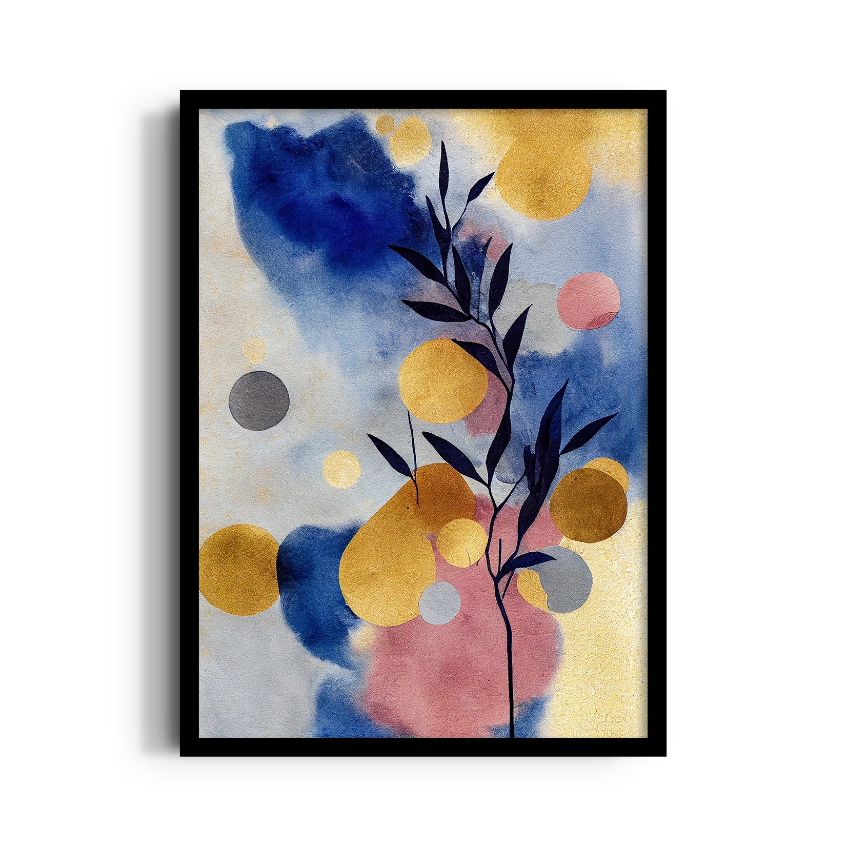 Celestial Bloom Echo - Abstract Modern Art