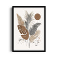 Boho Tropical Botanical Arrangement – Boho Modern Wall Art