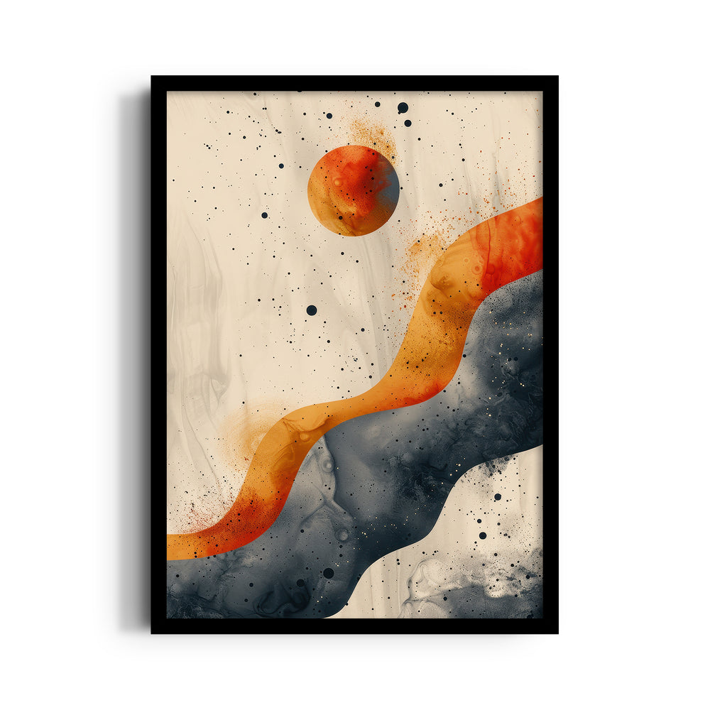 Solar Drift Confluence - Abstract Modern Art