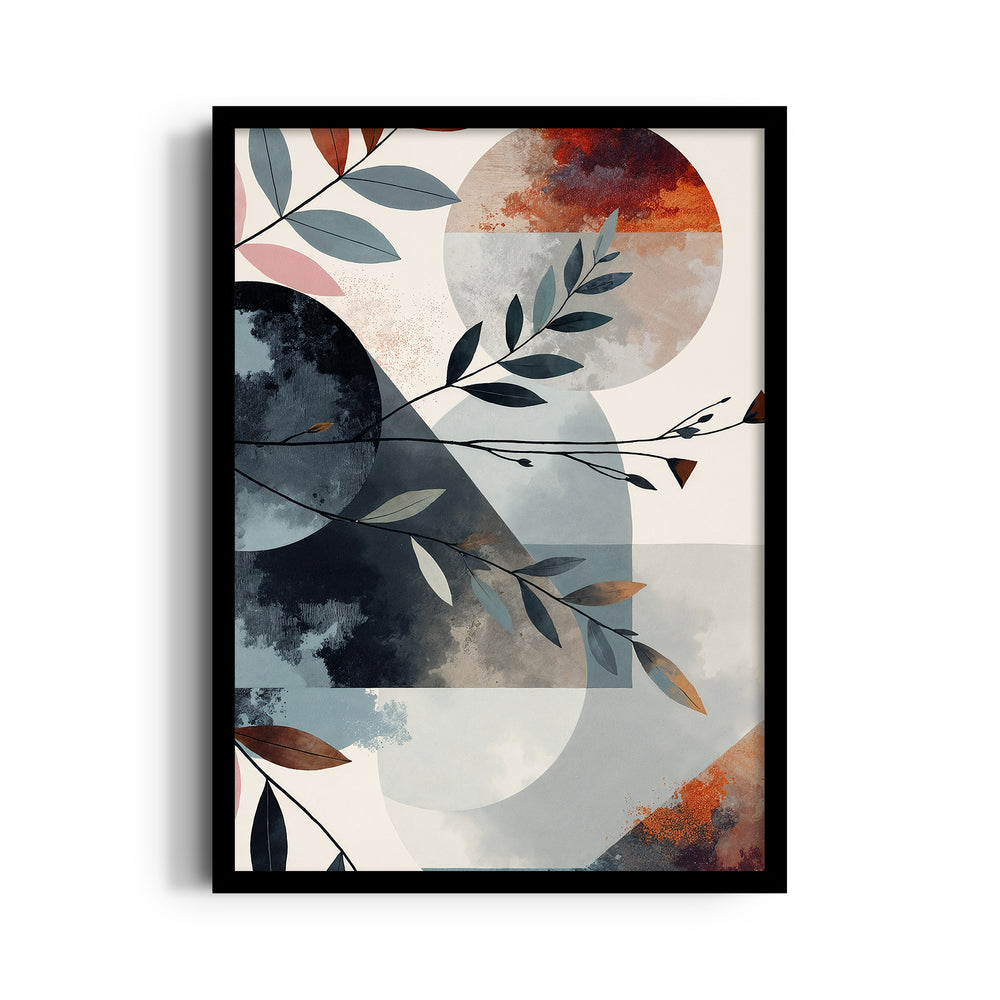 Midnight Horizon Botanica - Abstract Modern Art