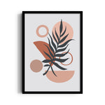 Boho Abstract Botanical Balance - Boho Modern Wall Art