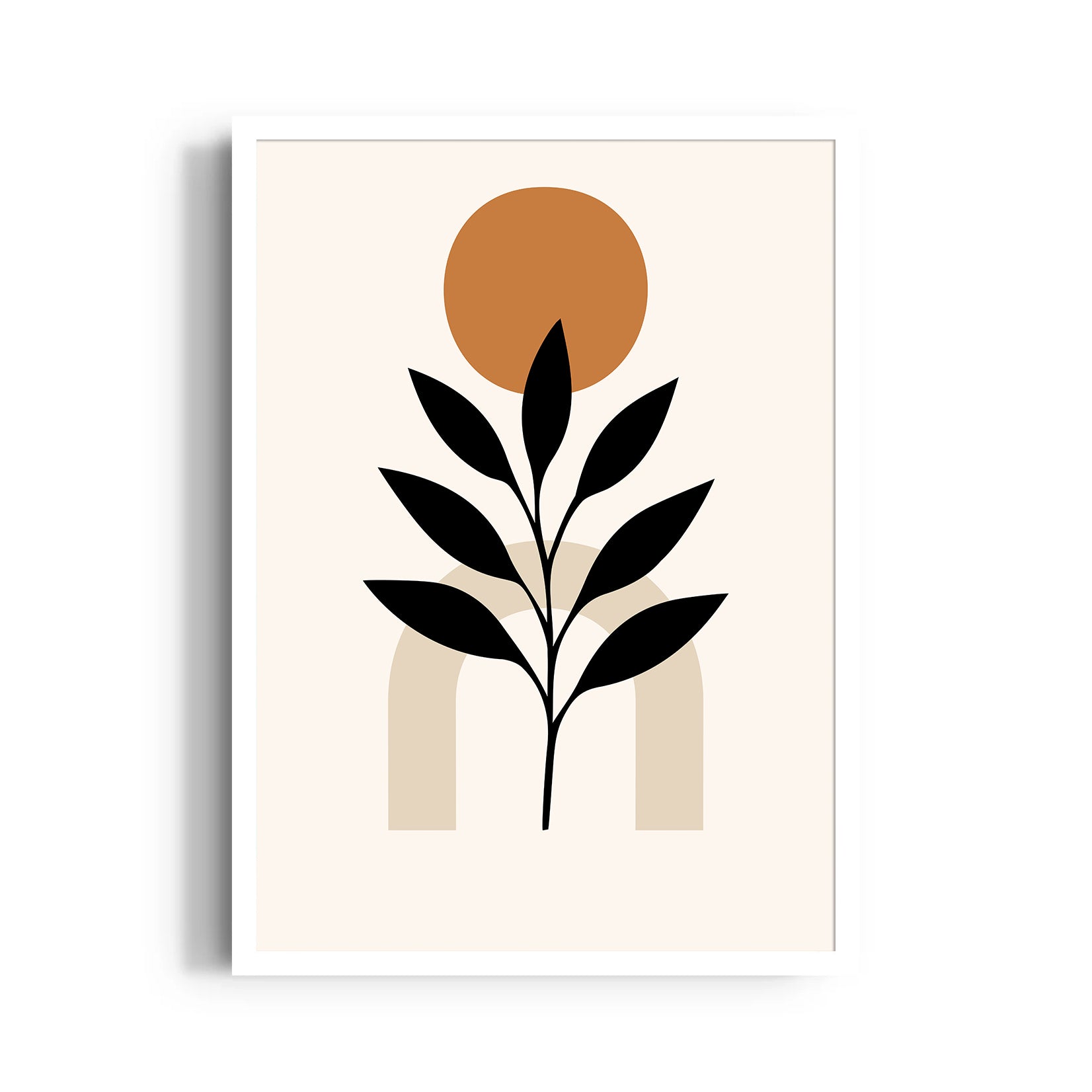Minimal Boho Botanical Arch ??? Boho Modern Wall Art