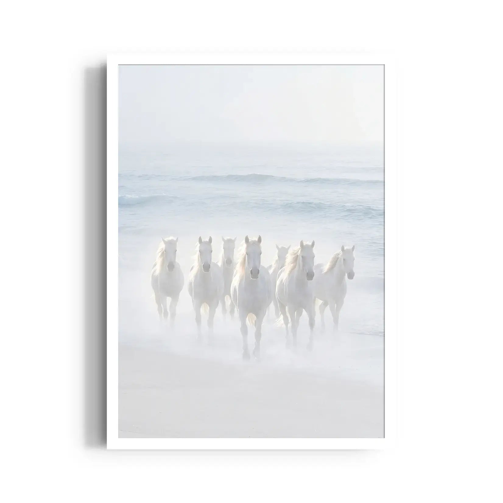 Oceanic Clarity — 7 Horses Vastu Art