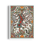 Madhubani — 7 Horses Vastu Art